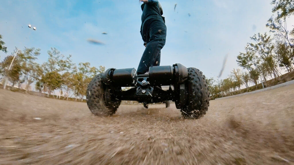 ESKI P-Bee Pro going off-road