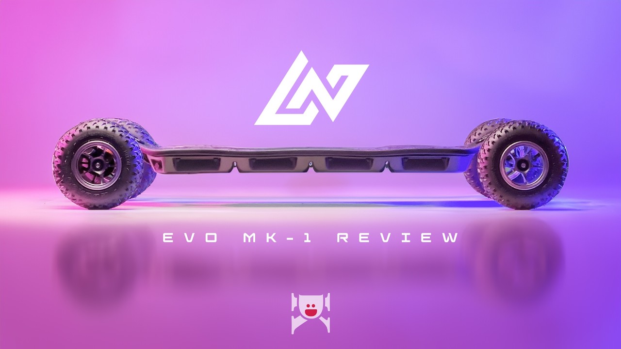 Linnpower EVO MK-1 electric skateboard in profile